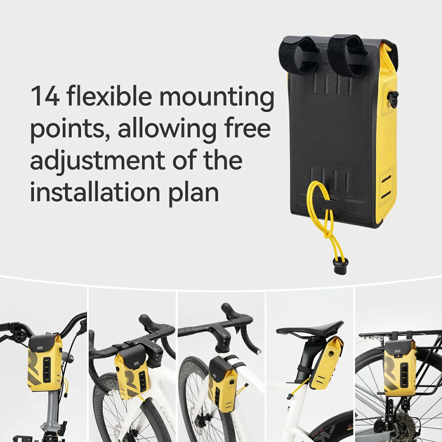 AS-16 100% Waterproof Bike Bags Set - Image 11