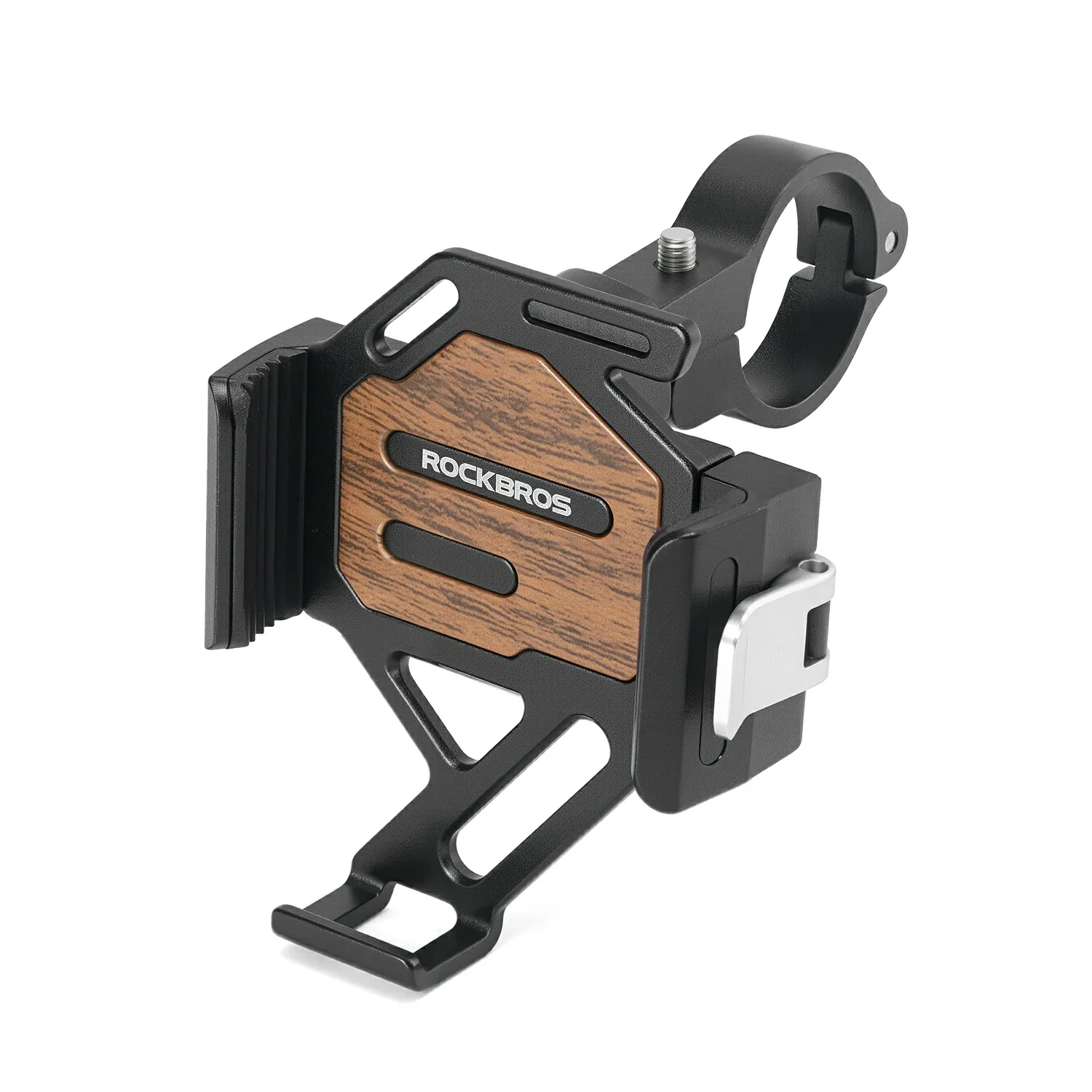 Aluminum Anti-Shake Cell Bike Phone Holder, Motorcycle Phone Mount for 2.56–3.74"
