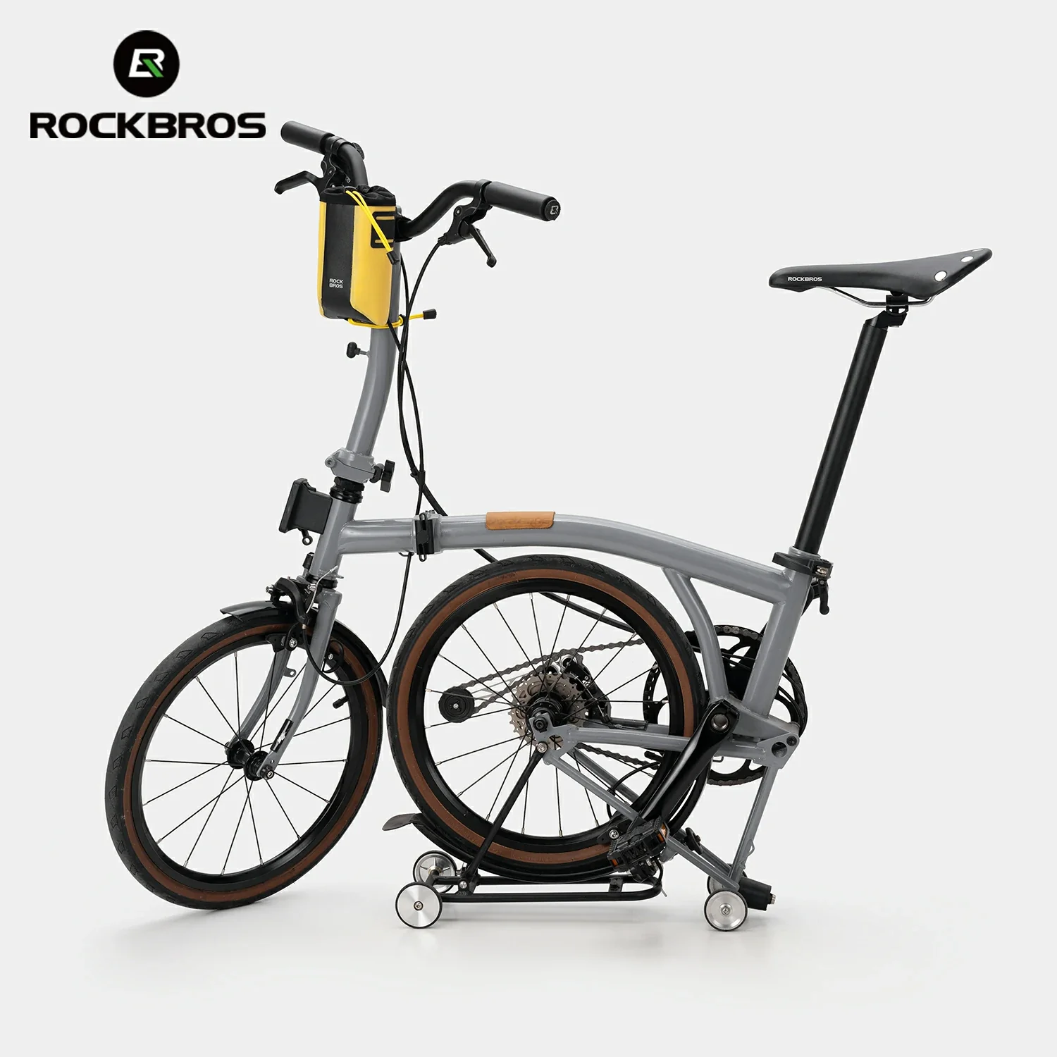 AS-162 100% Waterproof Water Bottle Handlebar Bag 1L - Image 6