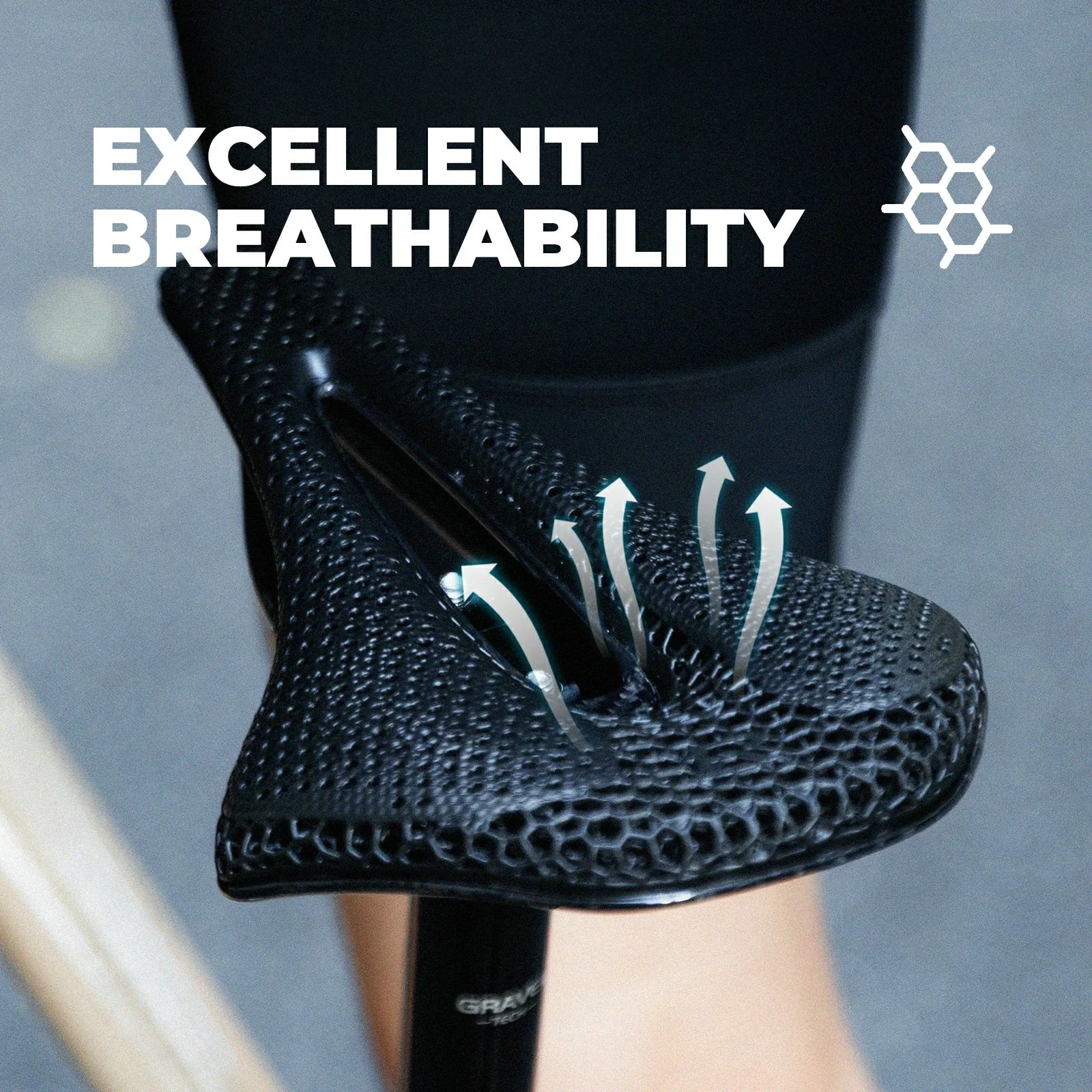 Bicycle Saddle Comfortable Soft 3D Print - Image 7