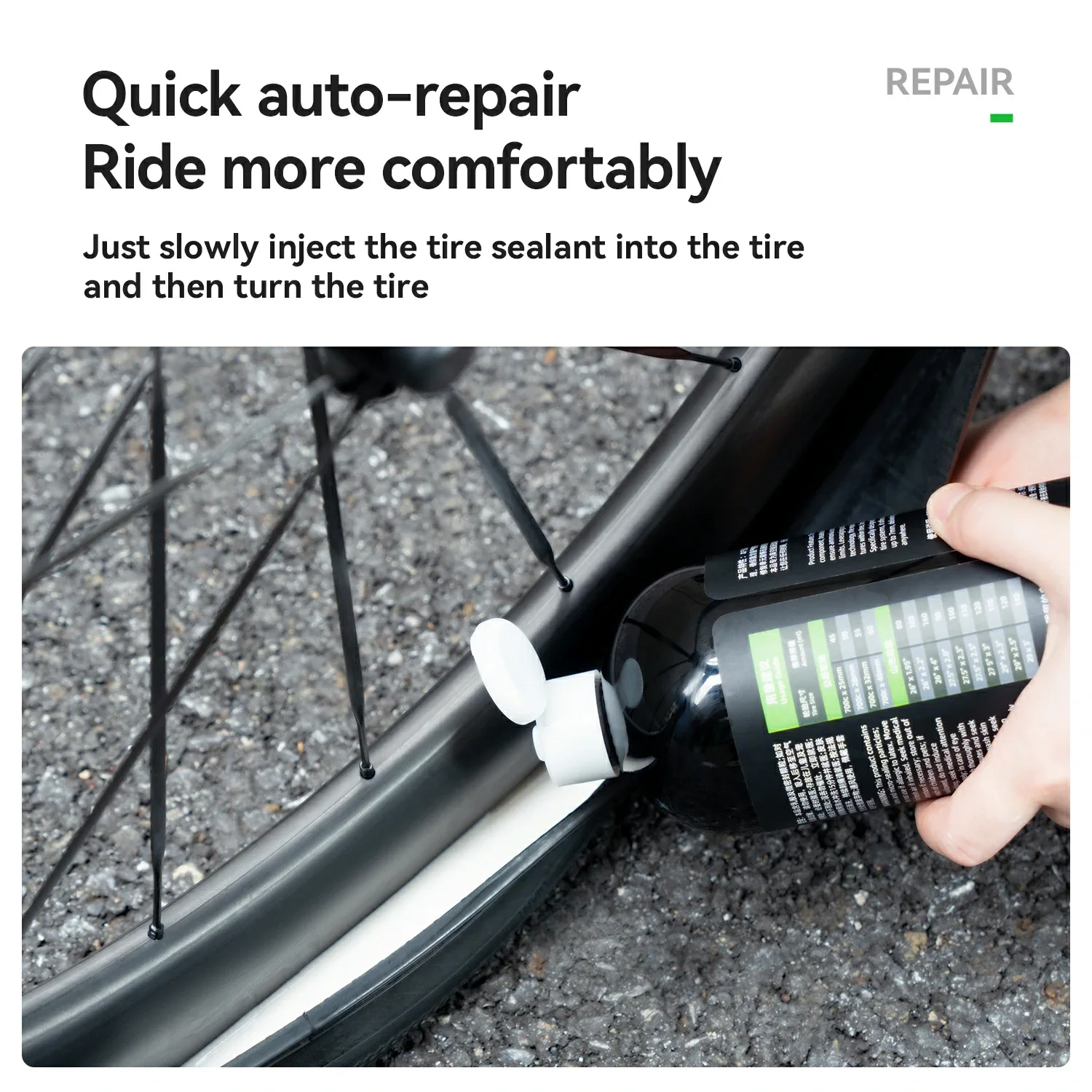 Bicycle Tire Sealant 1000ml - Image 11