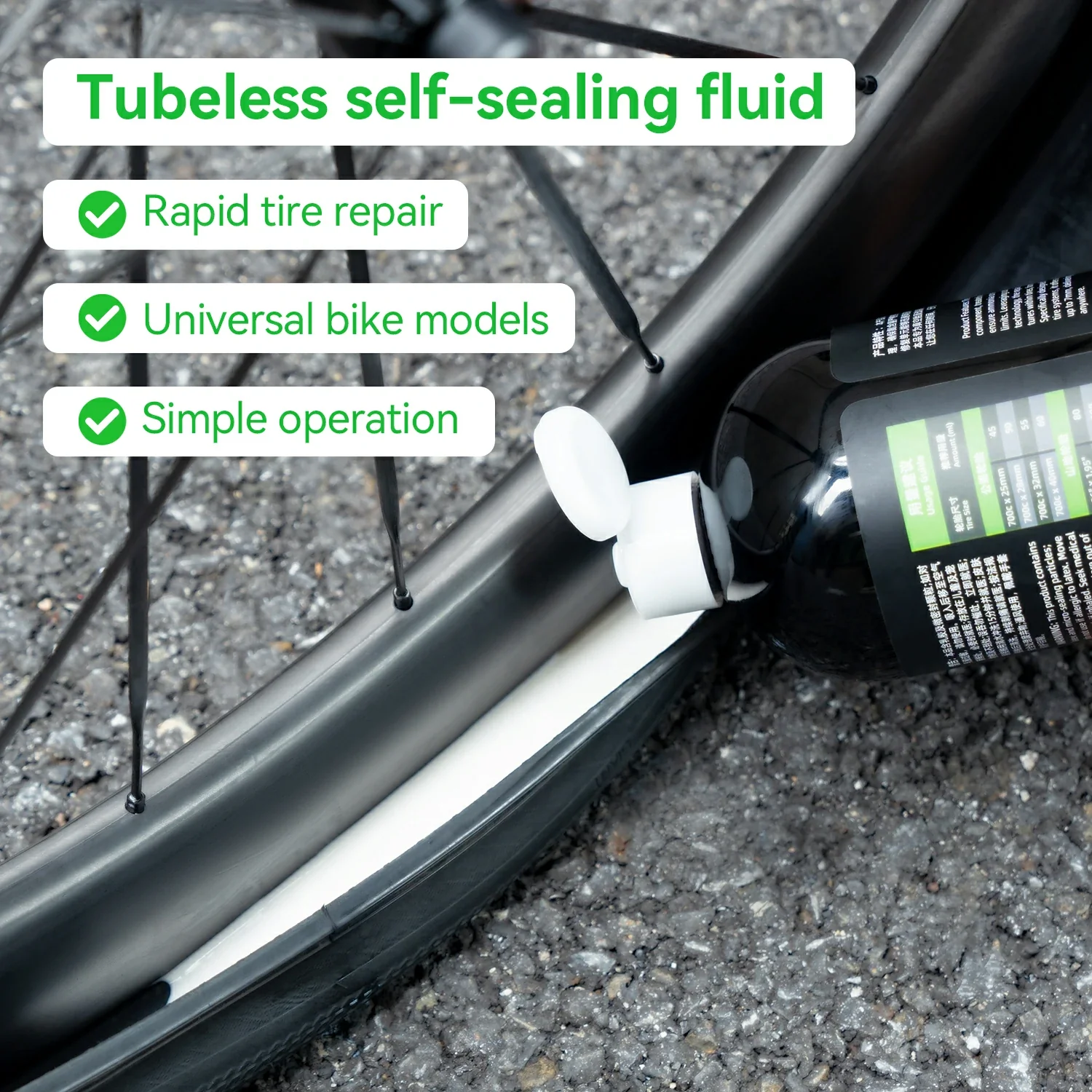 Bicycle Tire Sealant 1000ml - Image 2