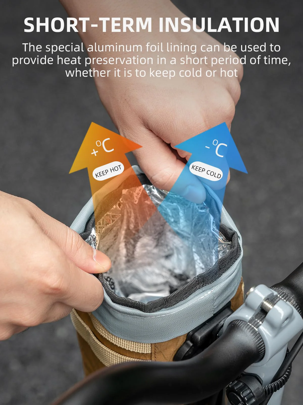 Bike Bottle Holder Magnetic 1.2L - Image 4