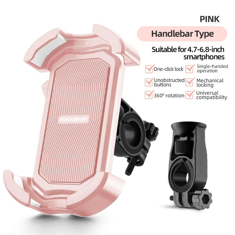 Bike Phone Holder Handlebar Rearview Mirror - Image 10