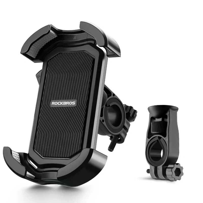 Bike Phone Holder Handlebar Rearview Mirror - Image 3