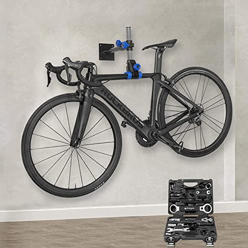 Bike Repair Stand Wall Workbench Mount Rack Height Adjustable - Image 7