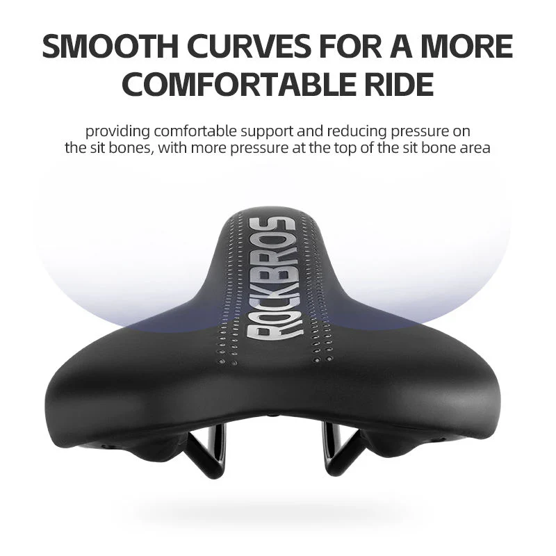 Bike Seat Sporty Comfort Saddle - Image 2