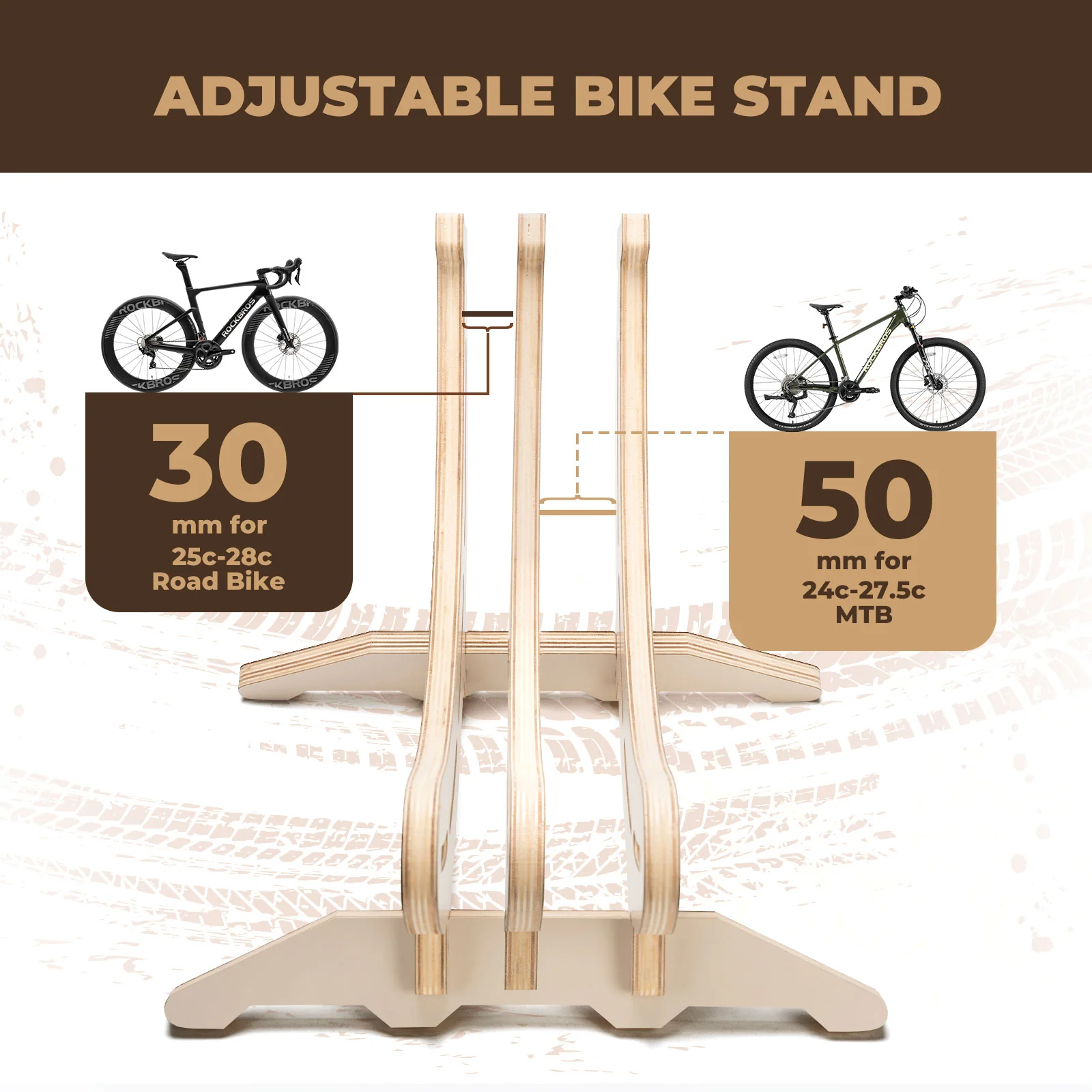 Adjustable Bike Stand Banana-Style - Image 3