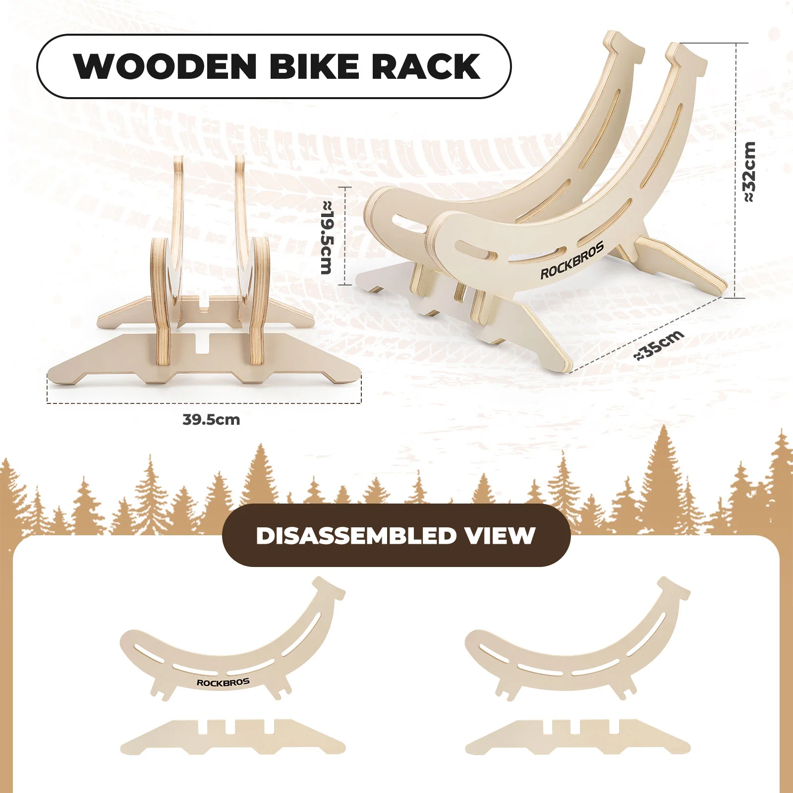 Adjustable Bike Stand Banana-Style - Image 4