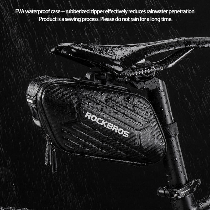 Bike Tail Bag Carbon Hard Shell 1.5L - Image 4