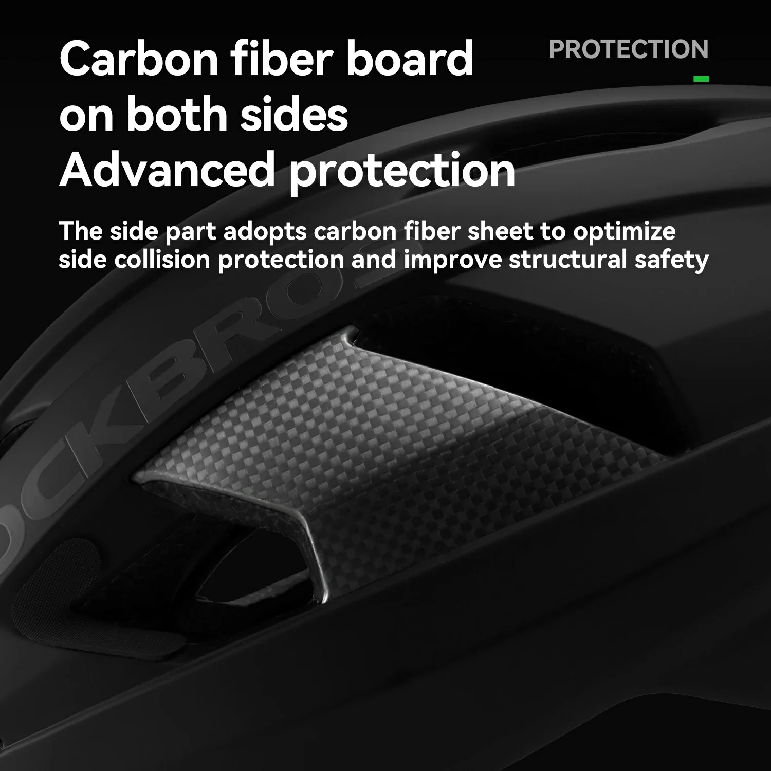 Carbon Fiber Cycling Helmet Antibacterial Lining Ventilated Adjustable Fit 3D-GRID - Image 25