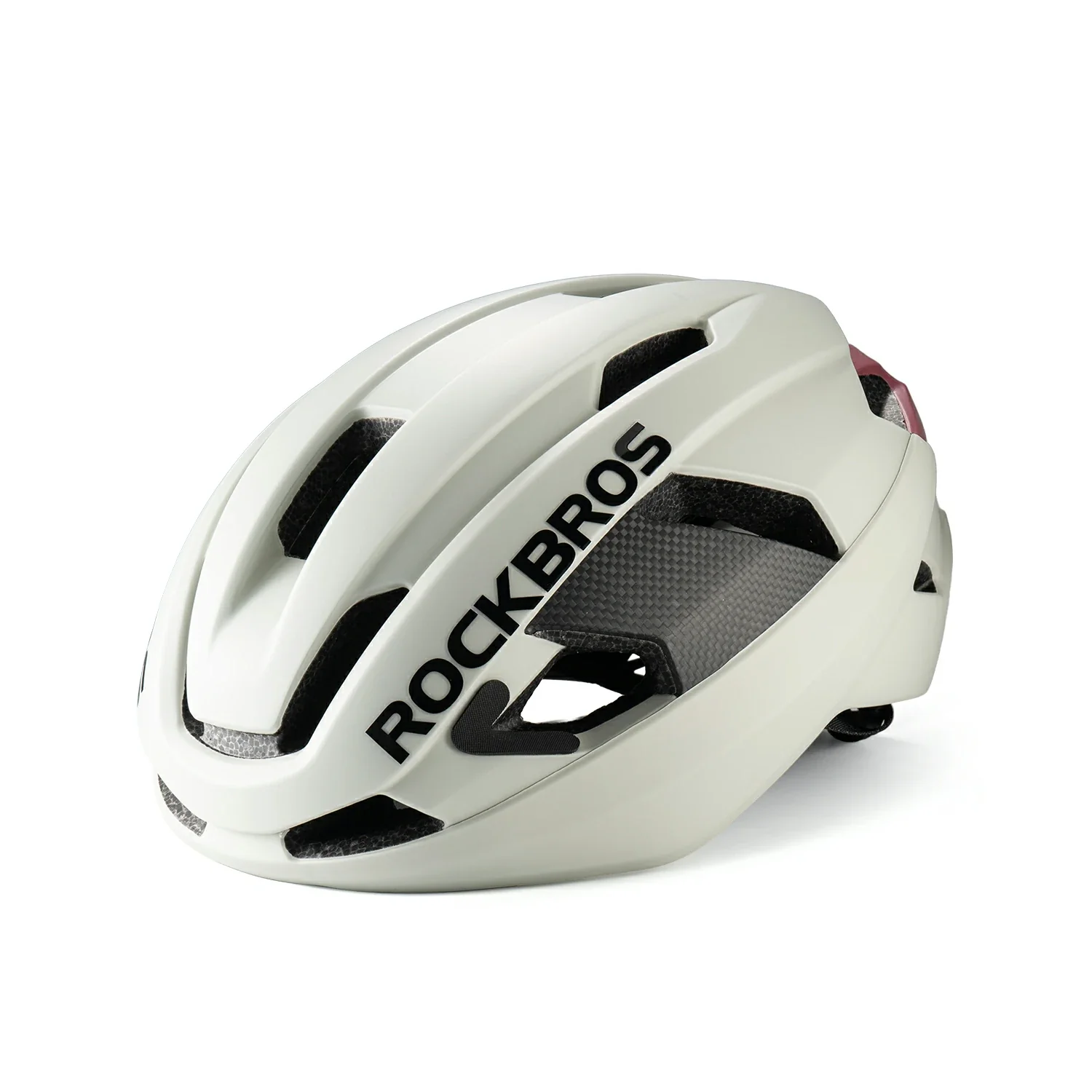 Carbon Fiber Cycling Helmet Antibacterial Lining Ventilated Adjustable Fit 3D-GRID - Image 5