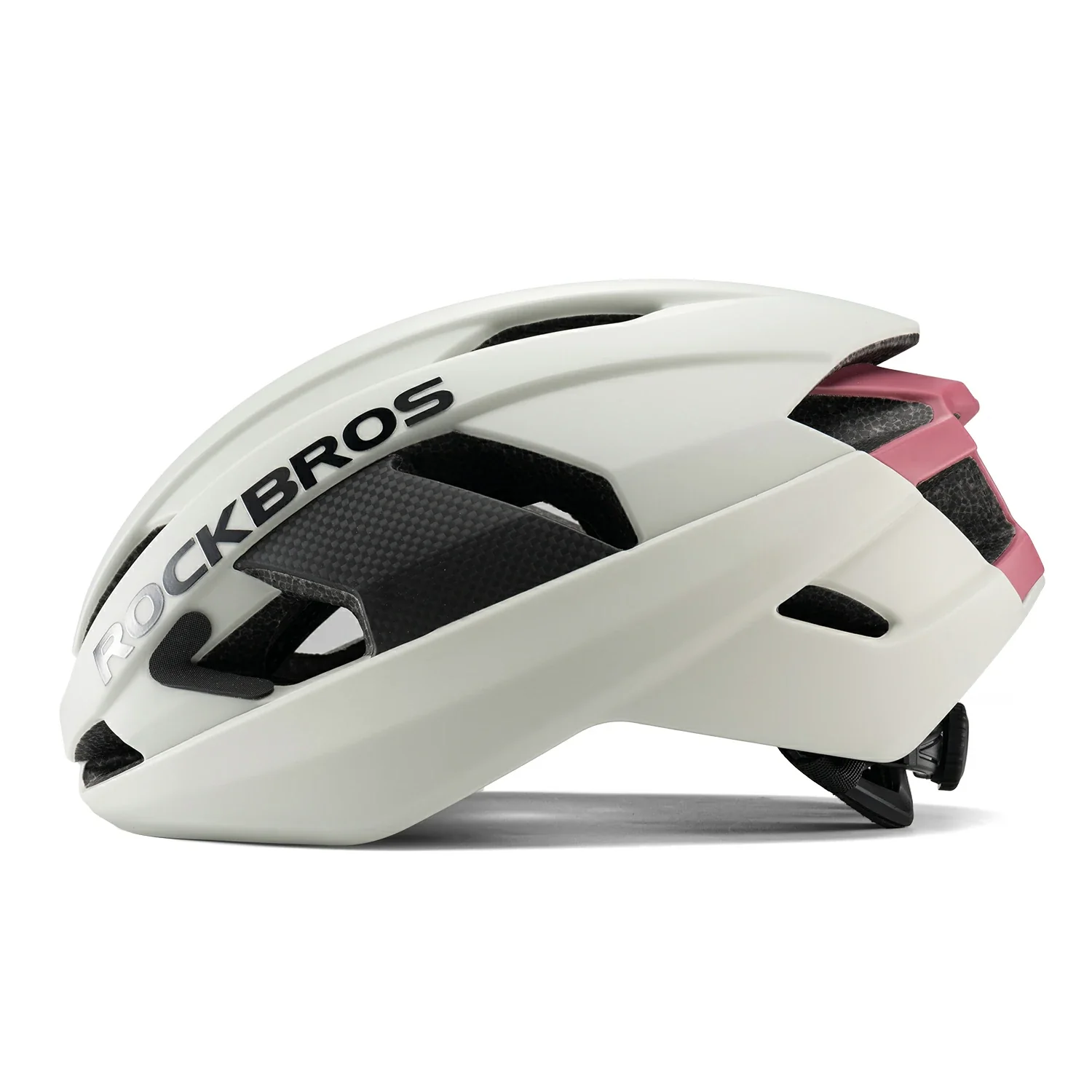 Carbon Fiber Cycling Helmet Antibacterial Lining Ventilated Adjustable Fit 3D-GRID - Image 6