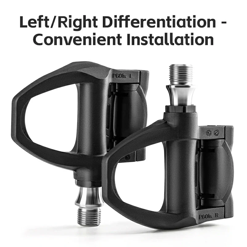 Carbon Fiber SPD Clipless Pedals for Road Bikes 9/16'' - Image 6