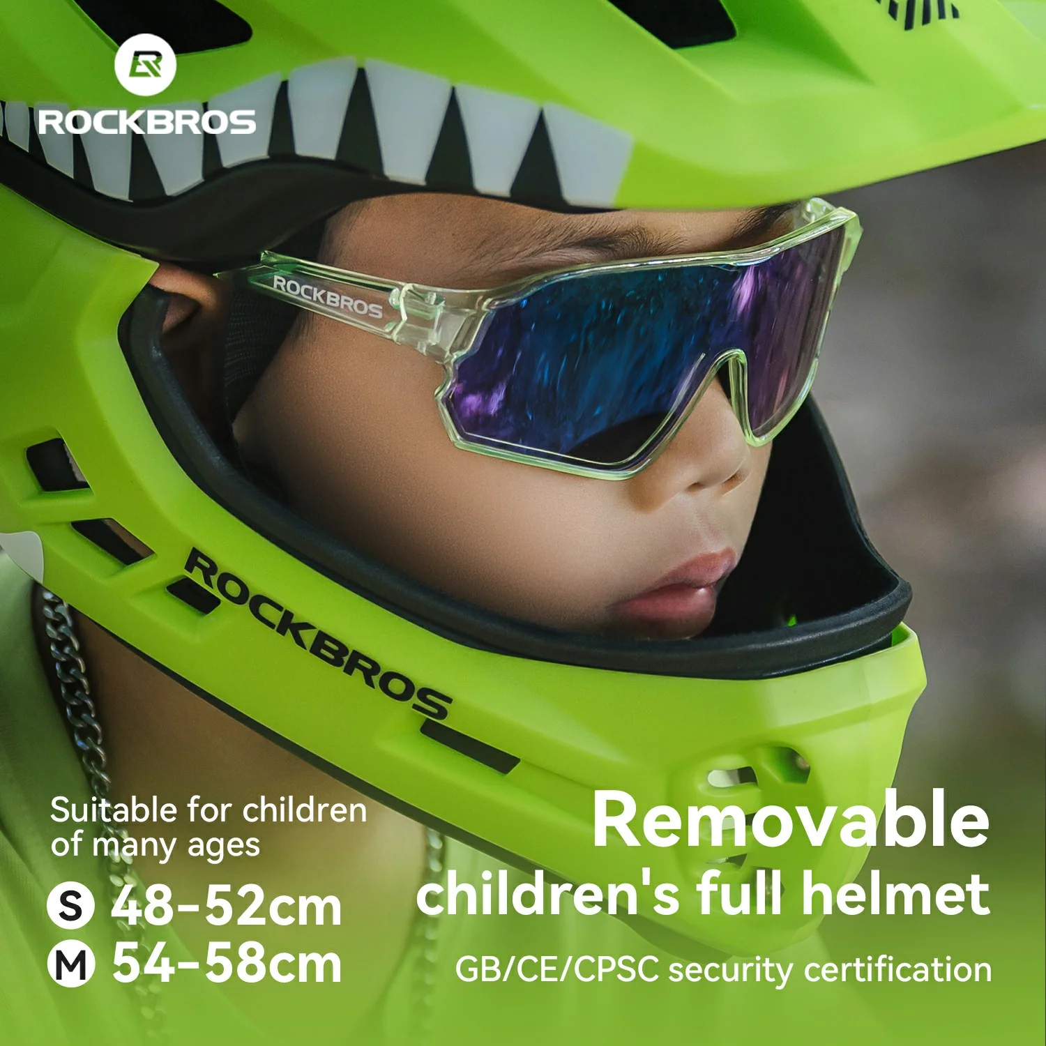 Kids Full-Face Bike Helmet Cartoon for Boys and Girls - Image 10