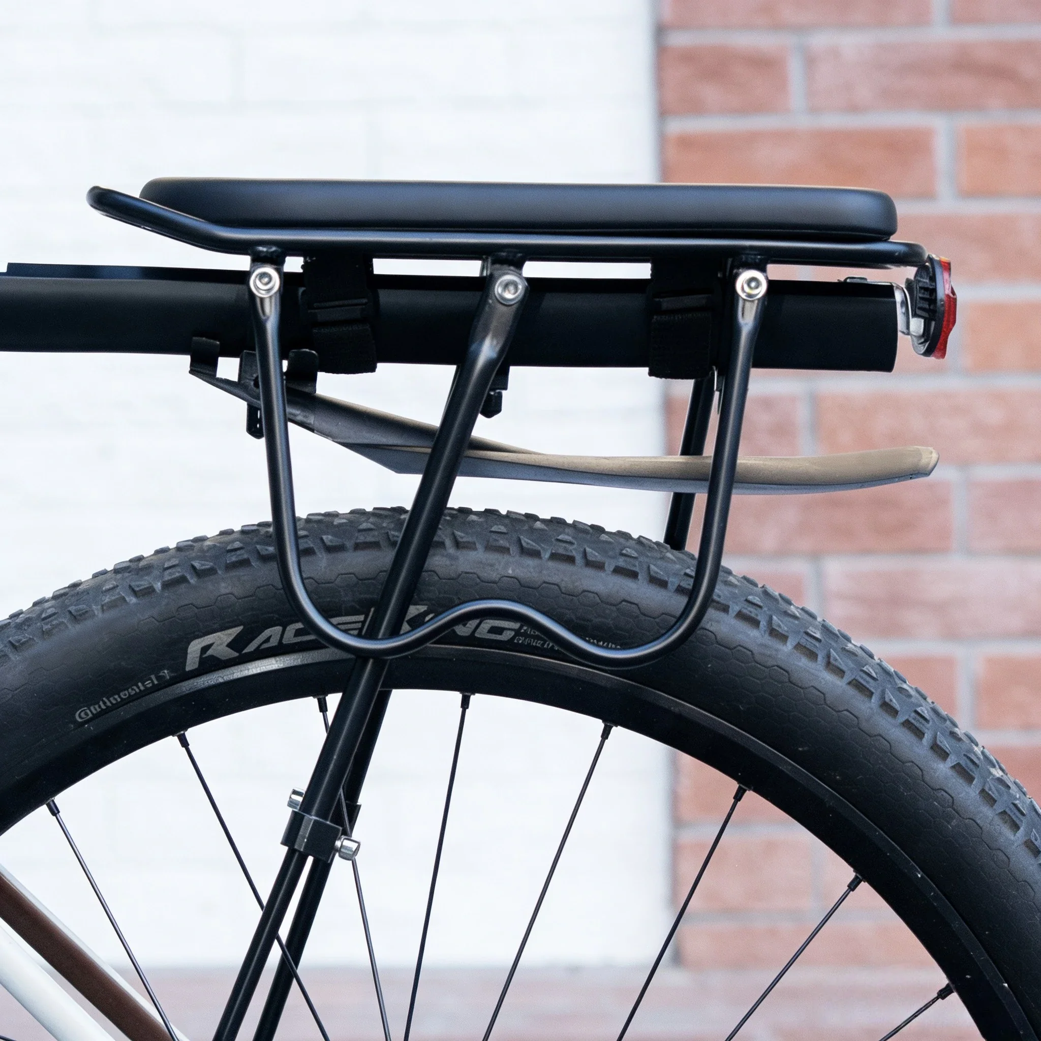 Comfortable PU Leather Bike Rear Seat Cushion for Racks - Image 12