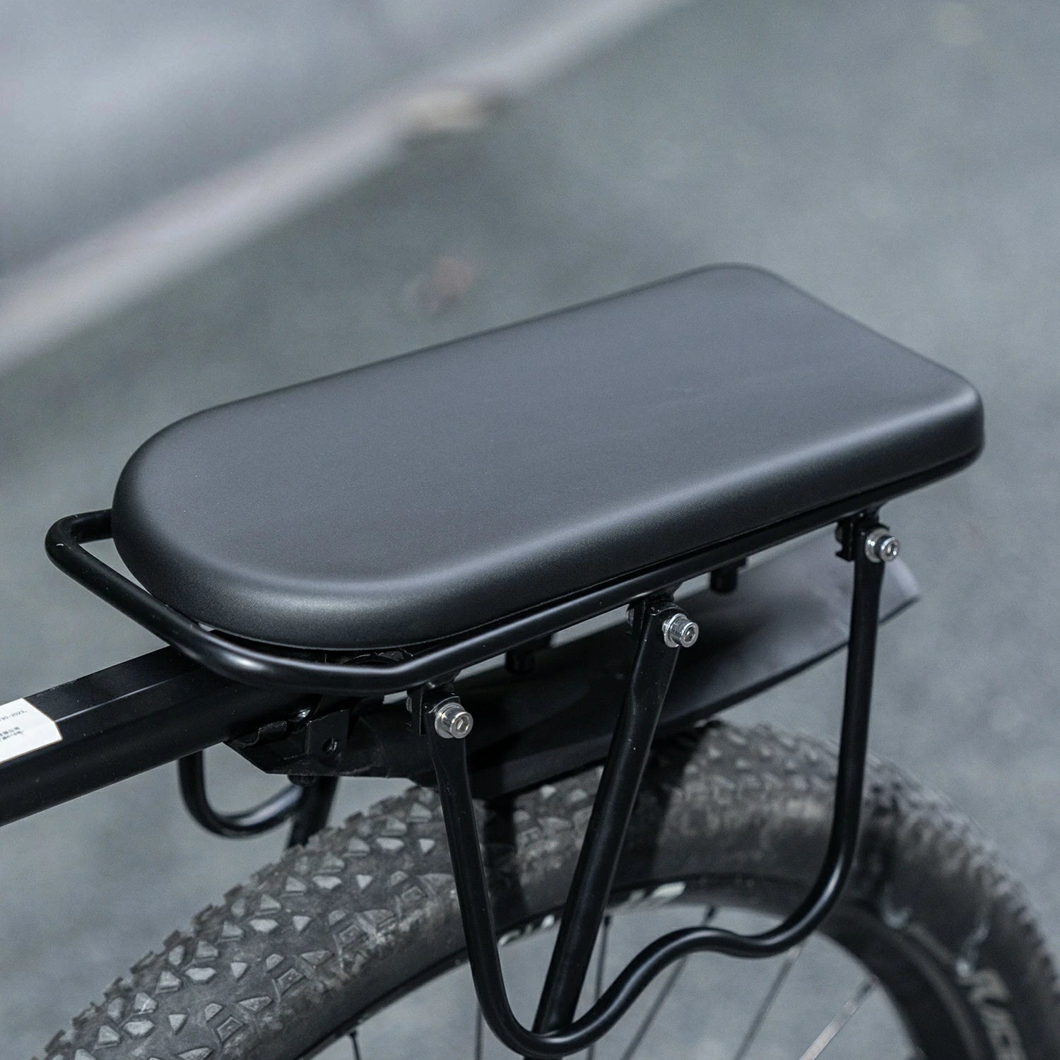 Comfortable PU Leather Bike Rear Seat Cushion for Racks - Image 9