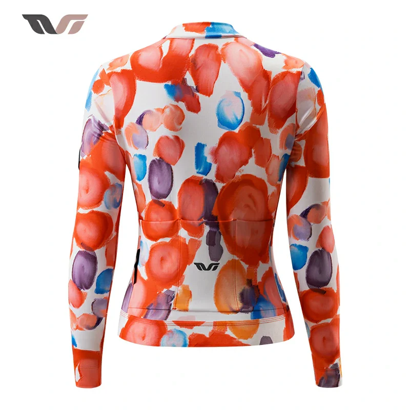 TVI Cycling Jersey Fleece Long Sleeve for 41–68 °F - Image 3