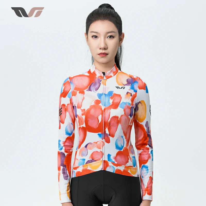 TVI Cycling Jersey Fleece Long Sleeve for 41–68 °F - Image 4