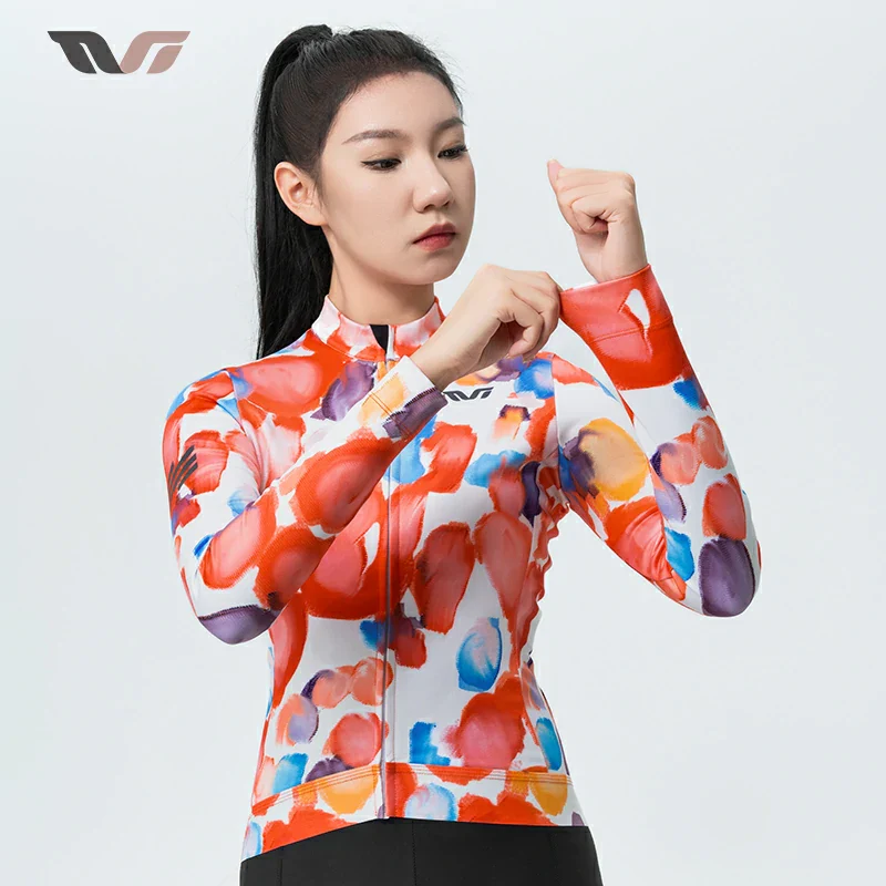 TVI Cycling Jersey Fleece Long Sleeve for 41–68 °F - Image 8