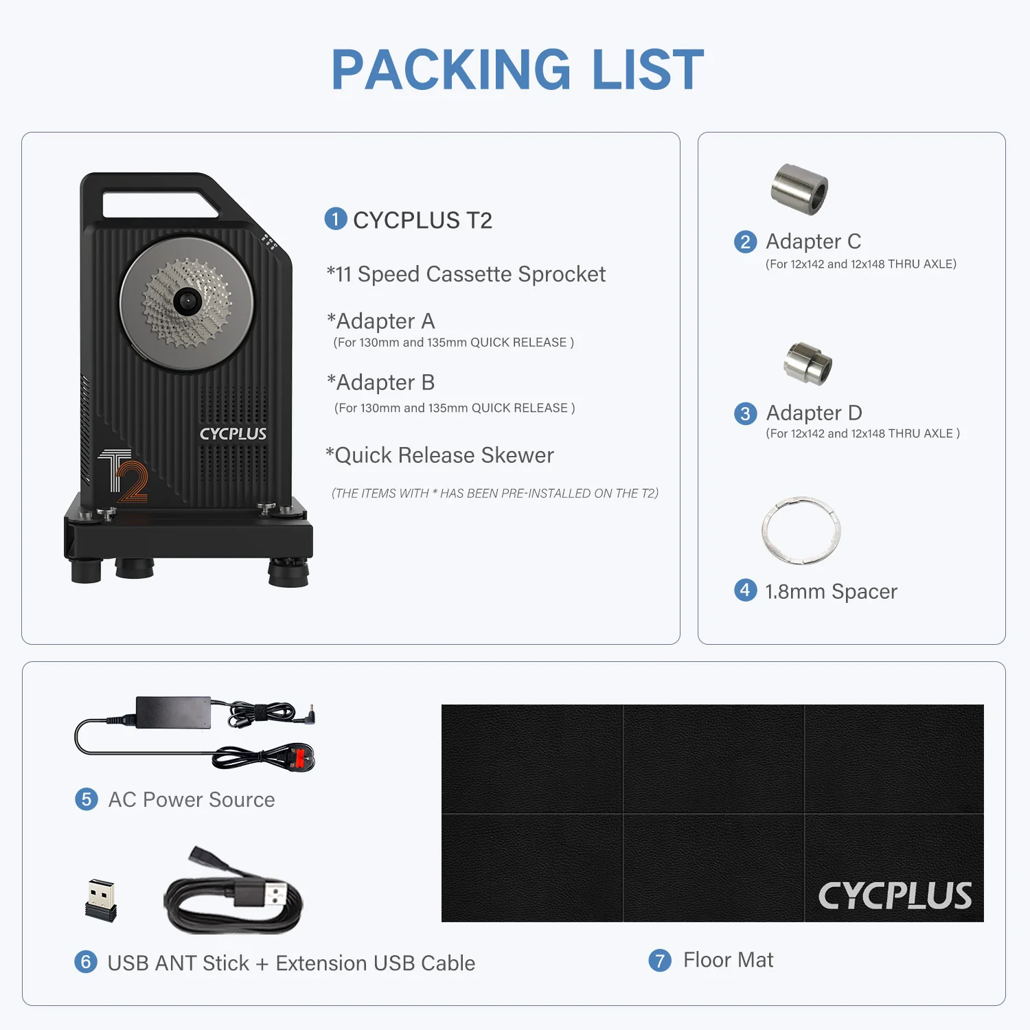 【CYCPLUS】T2 Smart Direct-Drive Bike Trainer - Image 7