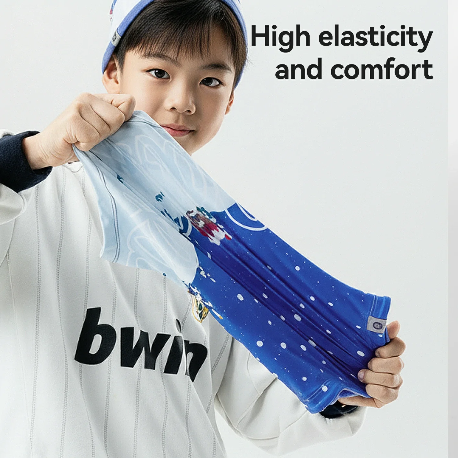 Kids Cycling Neck Gaiter Warm Double-Sided - Image 11