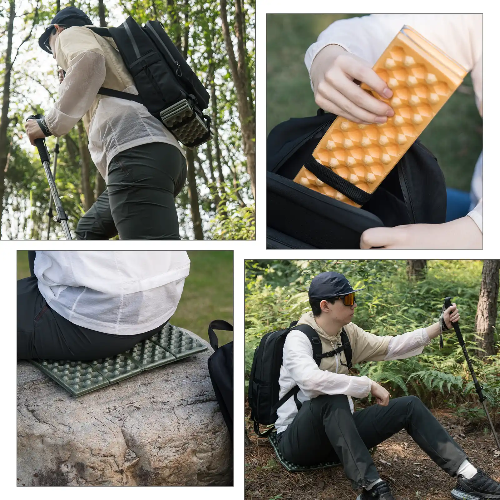 Qunature Folding Seat Pad Mat with Foam - Image 12