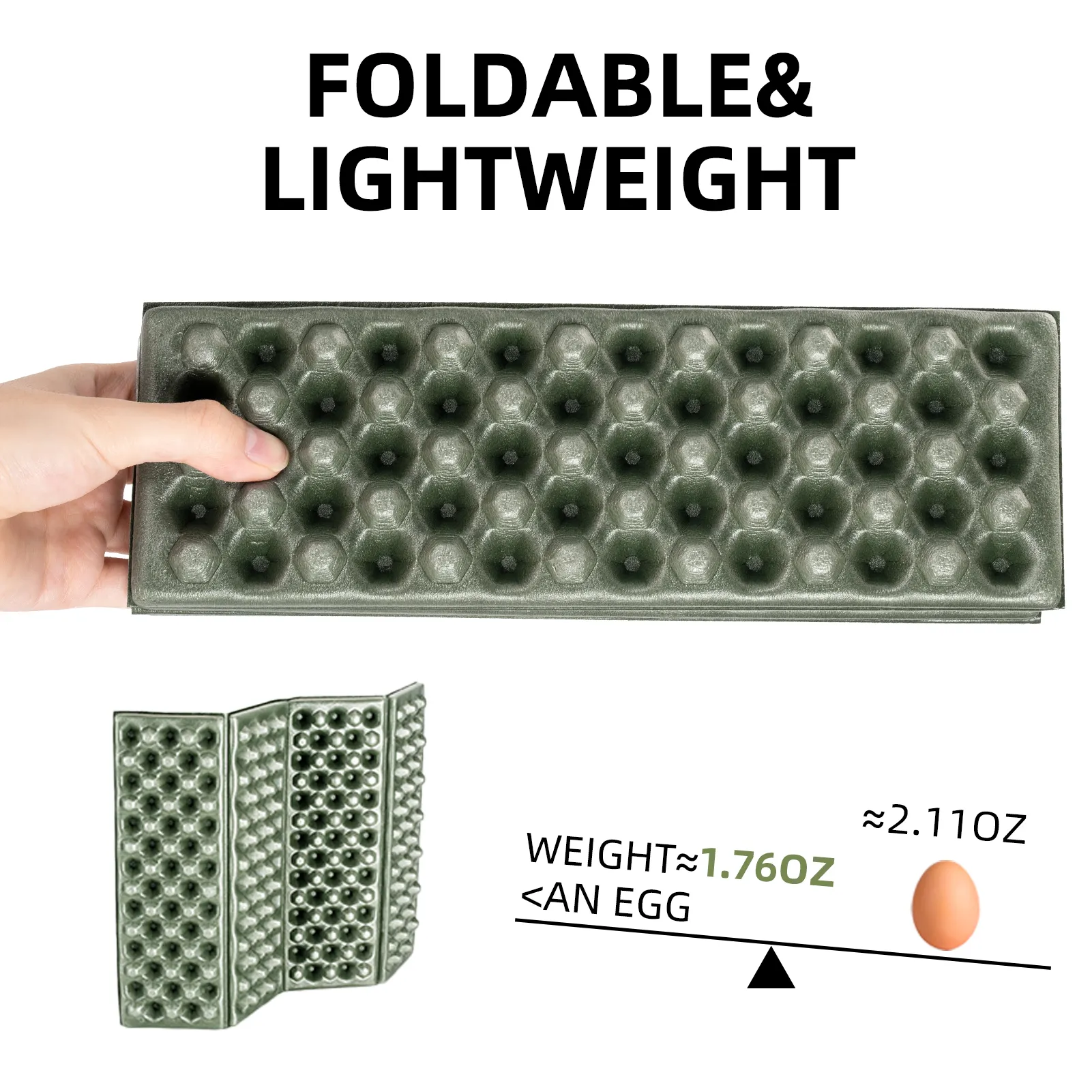 Qunature Folding Seat Pad Mat with Foam - Image 6