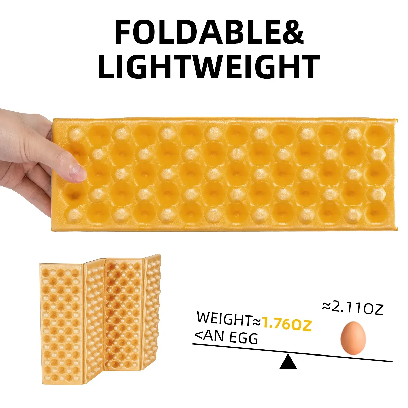 Qunature Folding Seat Pad Mat with Foam - Image 7