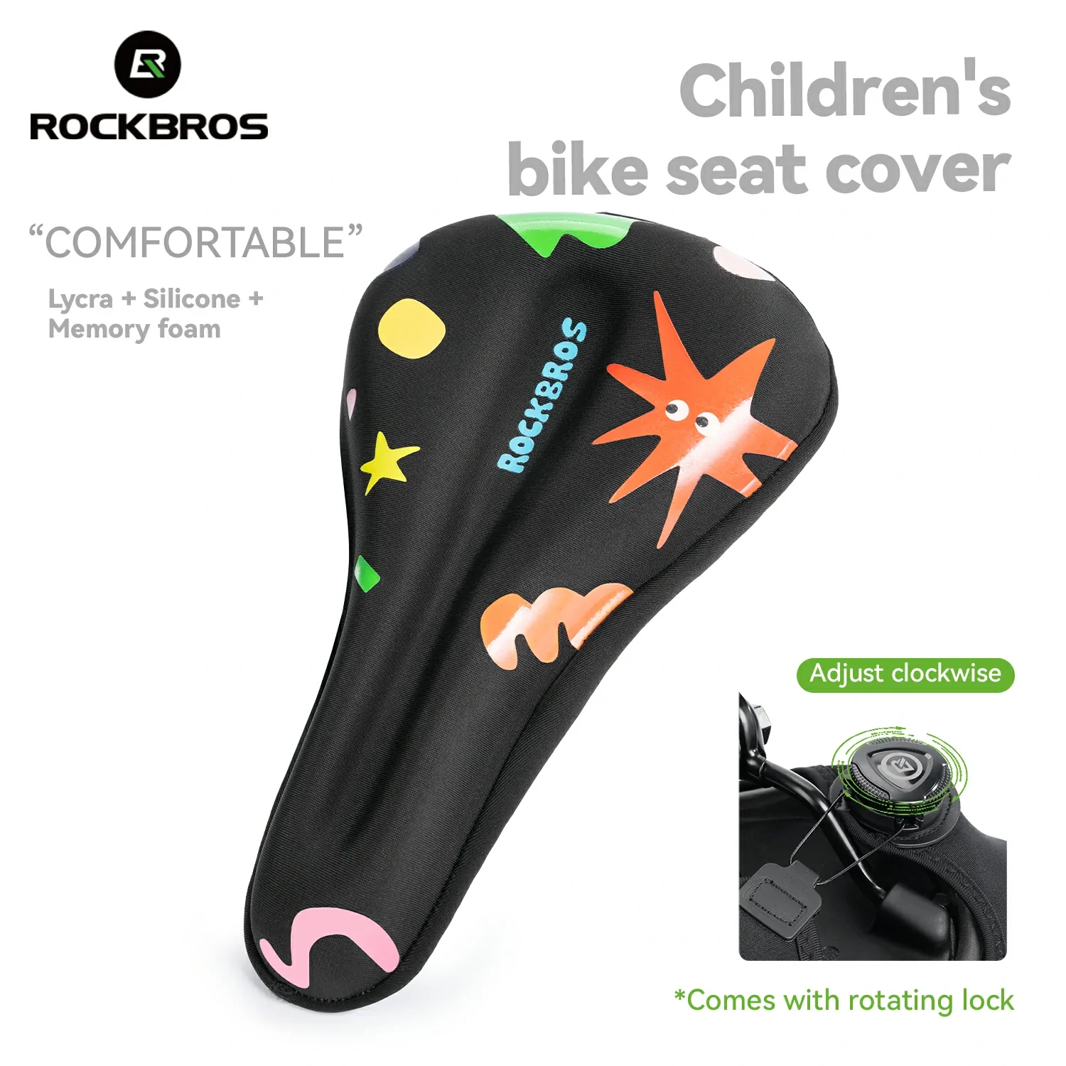 Gel Kids Bike Seat Cushion Cover - Image 2