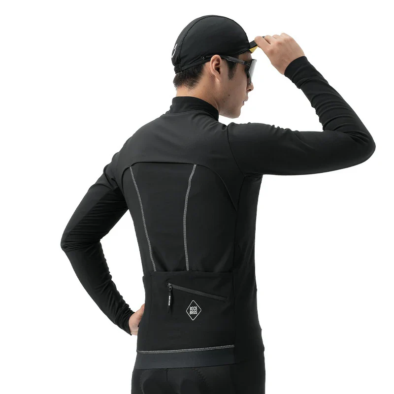 Graphene Winter Cycling Jacket for 32–41°F Windproof Cold Weather Gear - Image 3