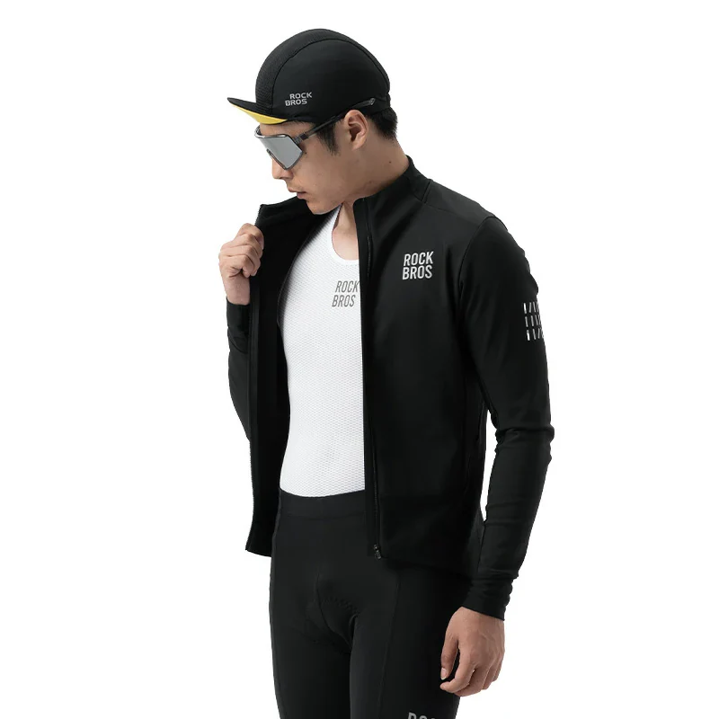 Graphene Winter Cycling Jacket for 32–41°F Windproof Cold Weather Gear - Image 6