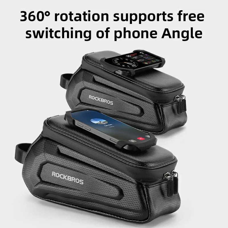 Top Tube Phone Holder Hardshell Bag - Image 5