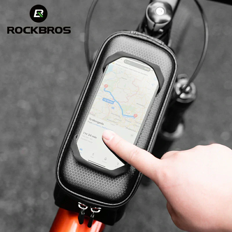 Top Tube Phone Holder Hardshell Bag - Image 8