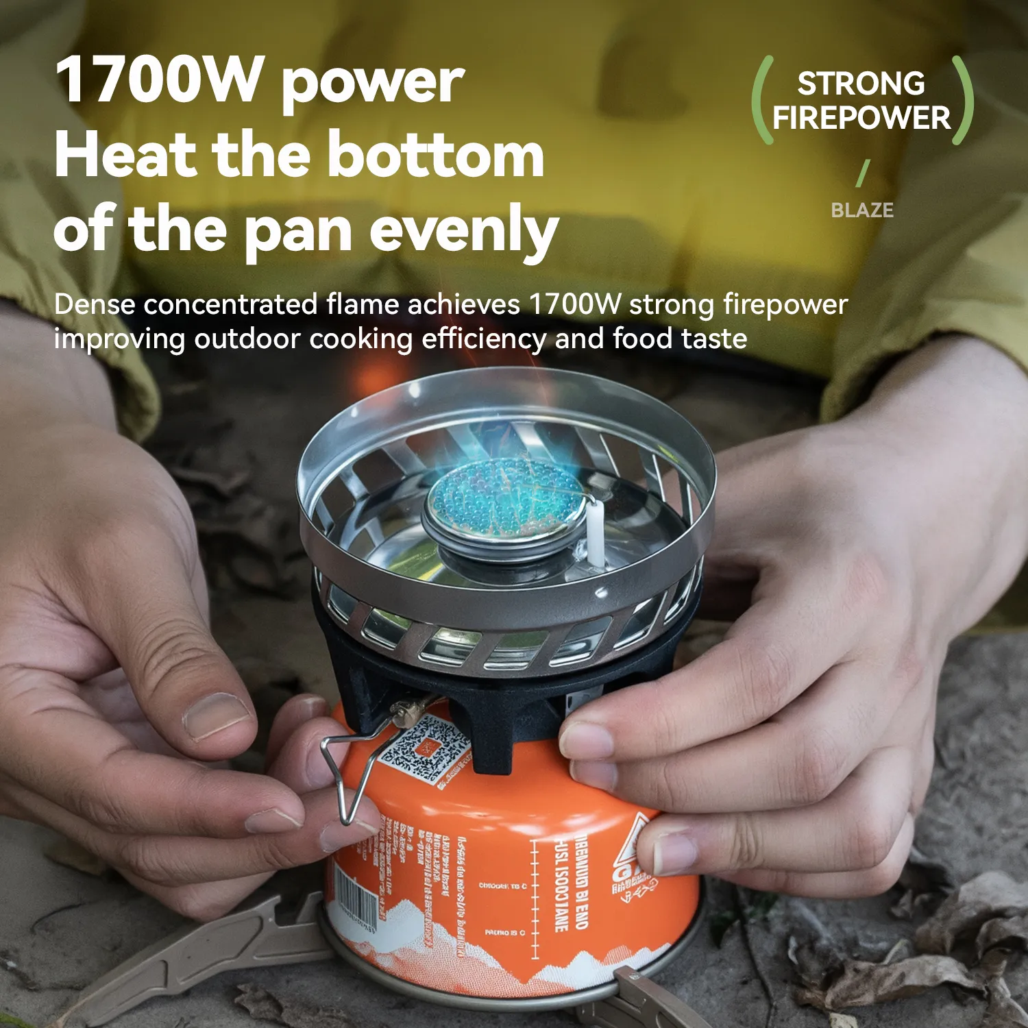 Qunature Integrated Heat Collection Stove System for Camping, Hiking and Outdoor Adventures - Image 6