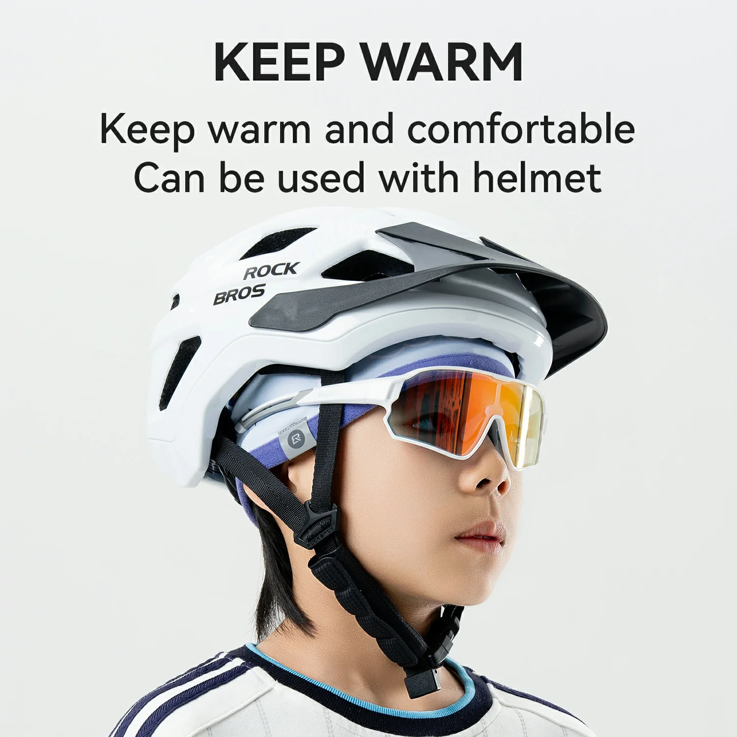 Kids Winter Fleece Beanie for Helmet Use - Image 7
