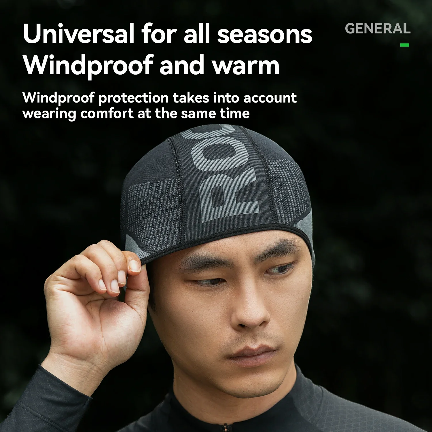 Knitted Cycling Cap for Under-Helmet Use Lightweight - Image 5
