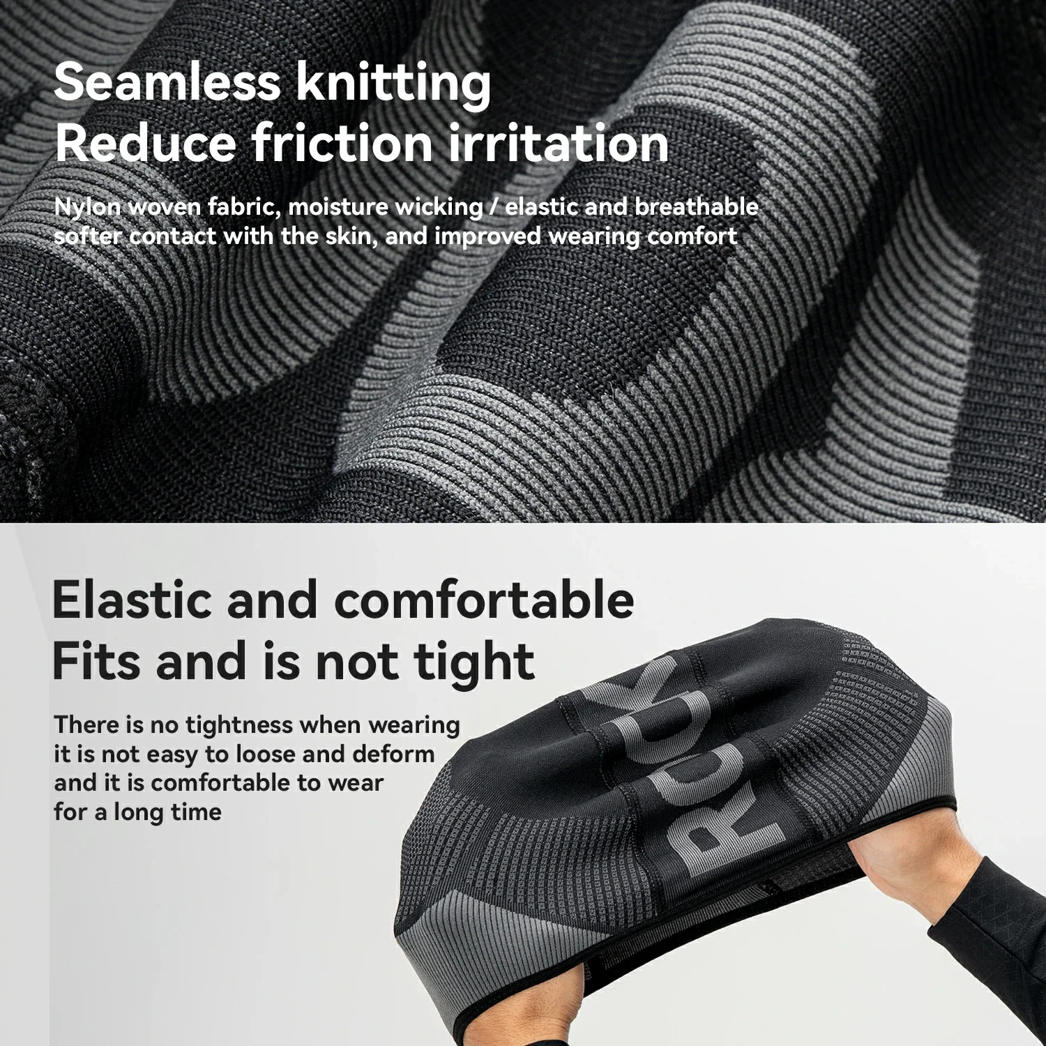Knitted Cycling Cap for Under-Helmet Use Lightweight - Image 7