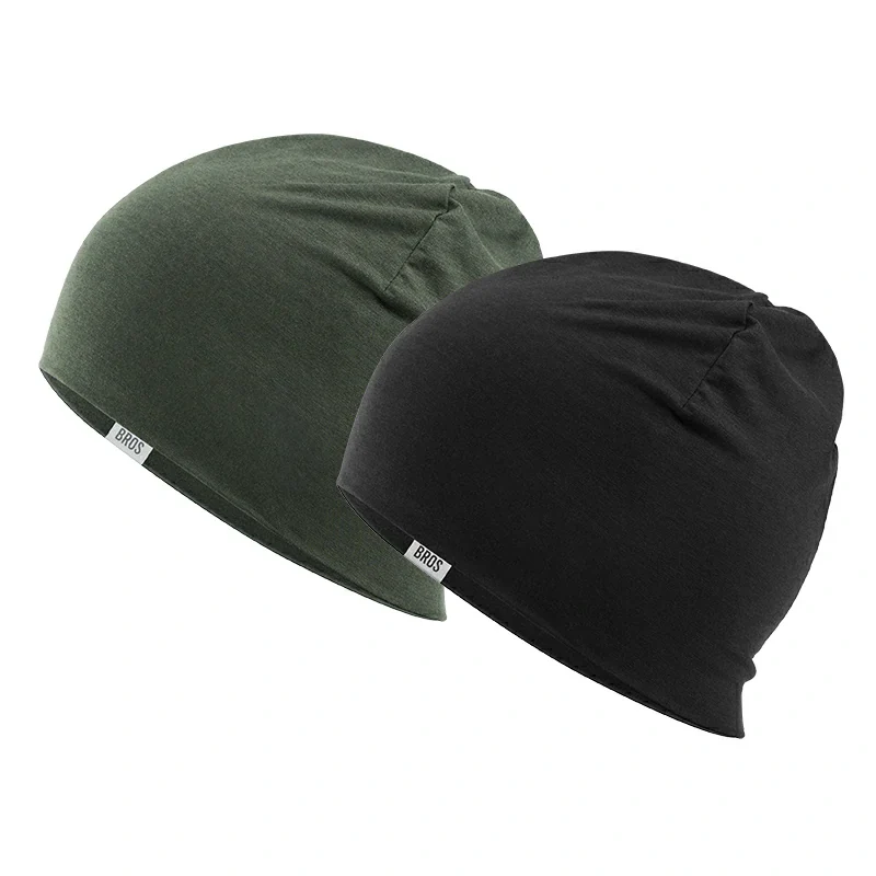 Merino Wool Warm Winter Hat Watch Cap for Men Women - Image 25