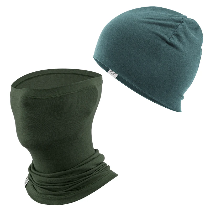 Winter Cap and Face Mask Set Merino Wool Thermal - Image 10