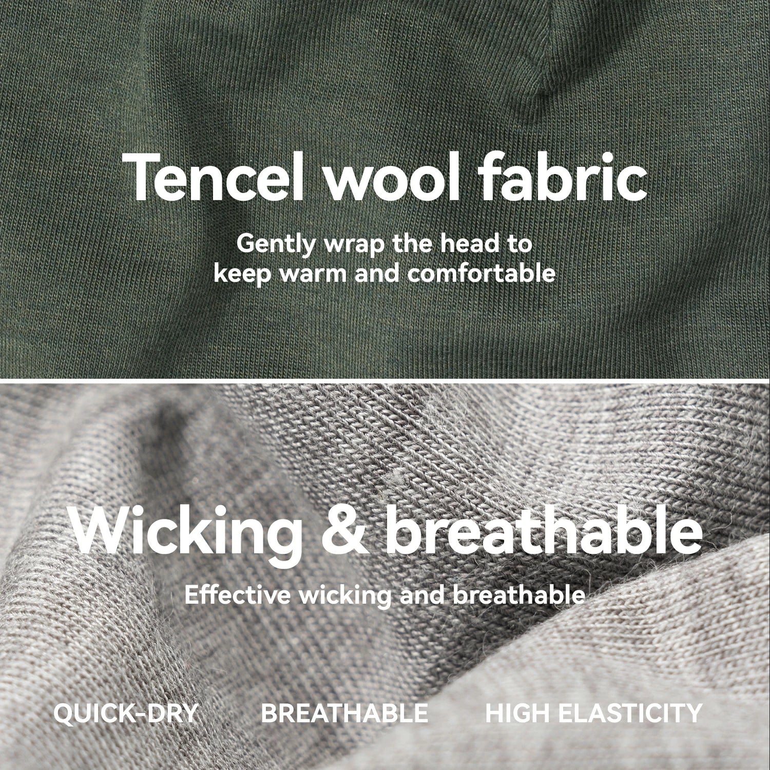 Merino Wool Warm Winter Hat Watch Cap for Men Women - Image 15