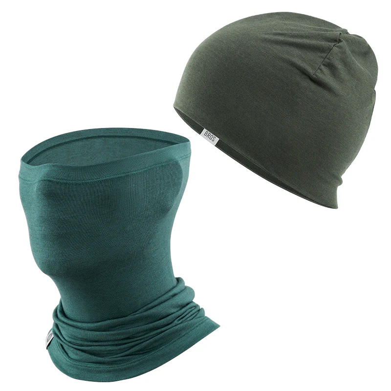 Winter Cap and Face Mask Set Merino Wool Thermal - Image 5