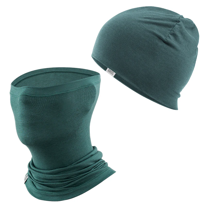 Winter Cap and Face Mask Set Merino Wool Thermal - Image 6