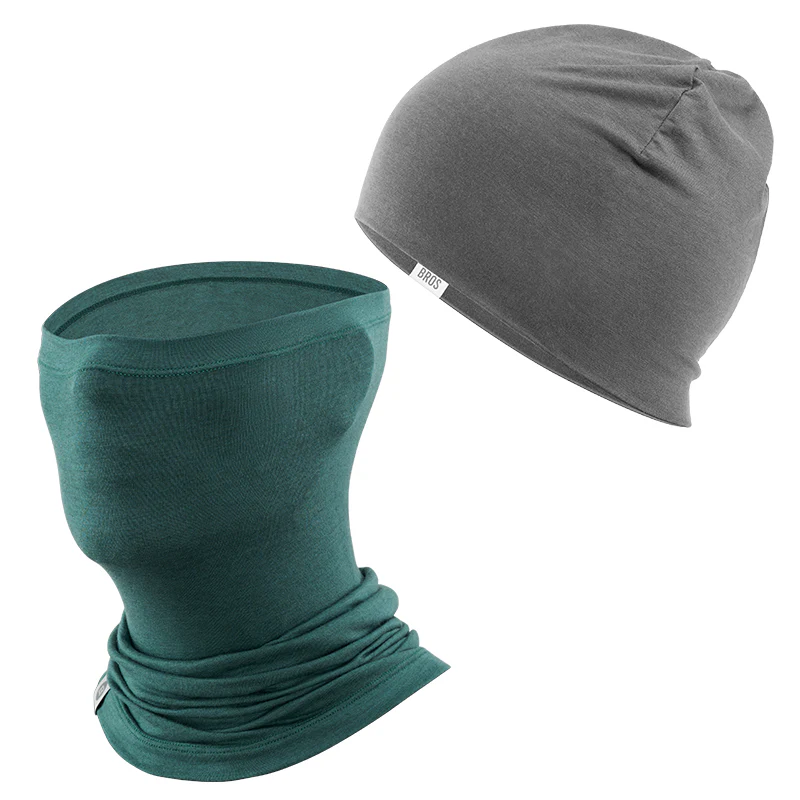 Winter Cap and Face Mask Set Merino Wool Thermal - Image 7