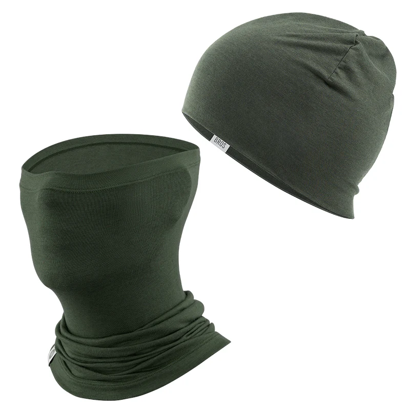 Winter Cap and Face Mask Set Merino Wool Thermal - Image 9