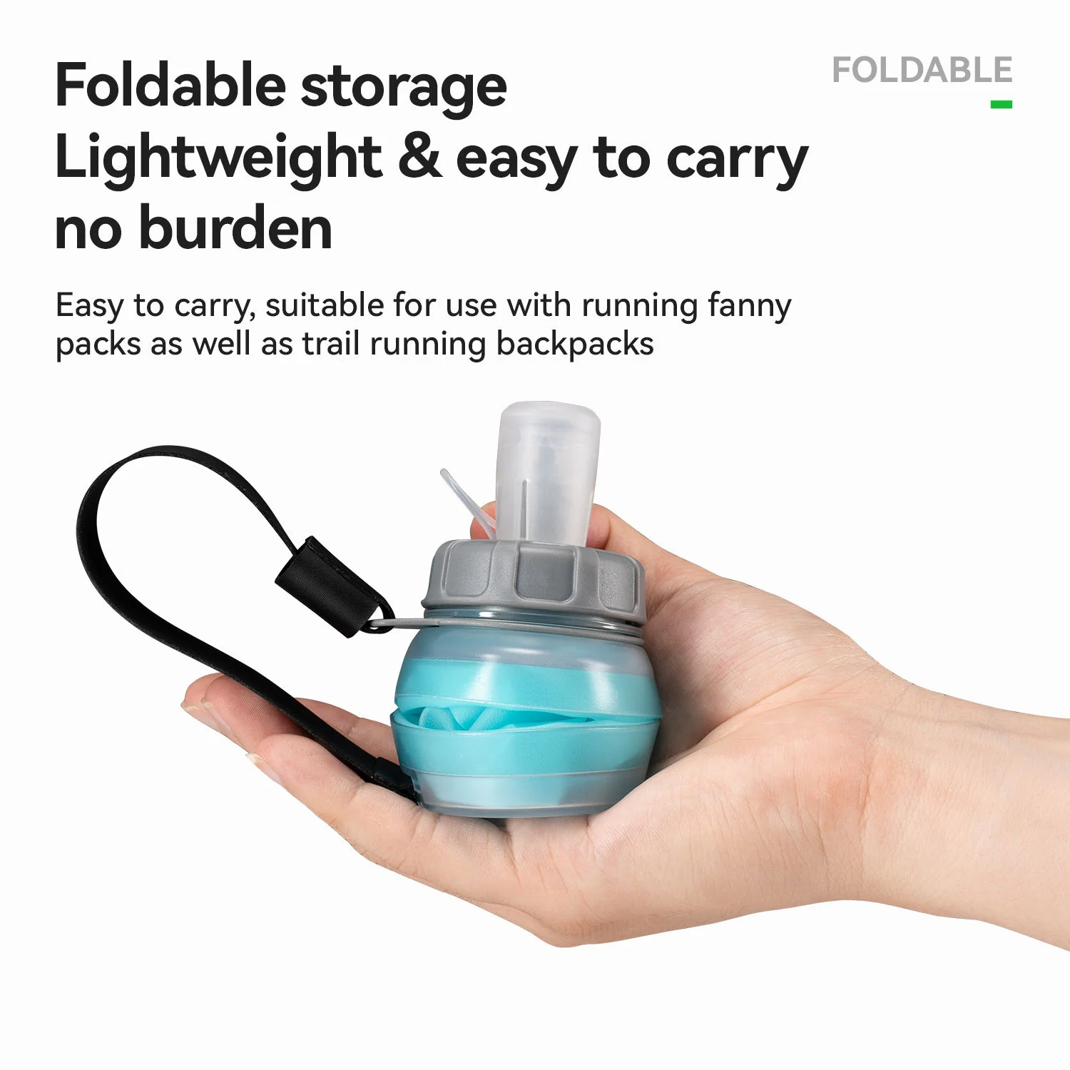 Portable Soft Water Bottle – 500 ML - Image 3