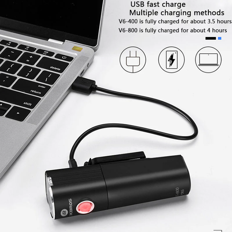 Professional Bike Front Light-800 Lumen - Image 5
