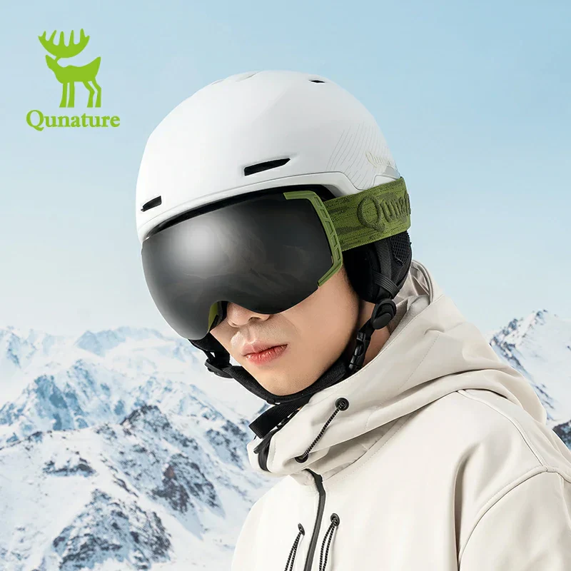 Qunature Anti-Fog Ski Goggles UV400 Protection Double-Layer Lenses for Clear View - Image 15