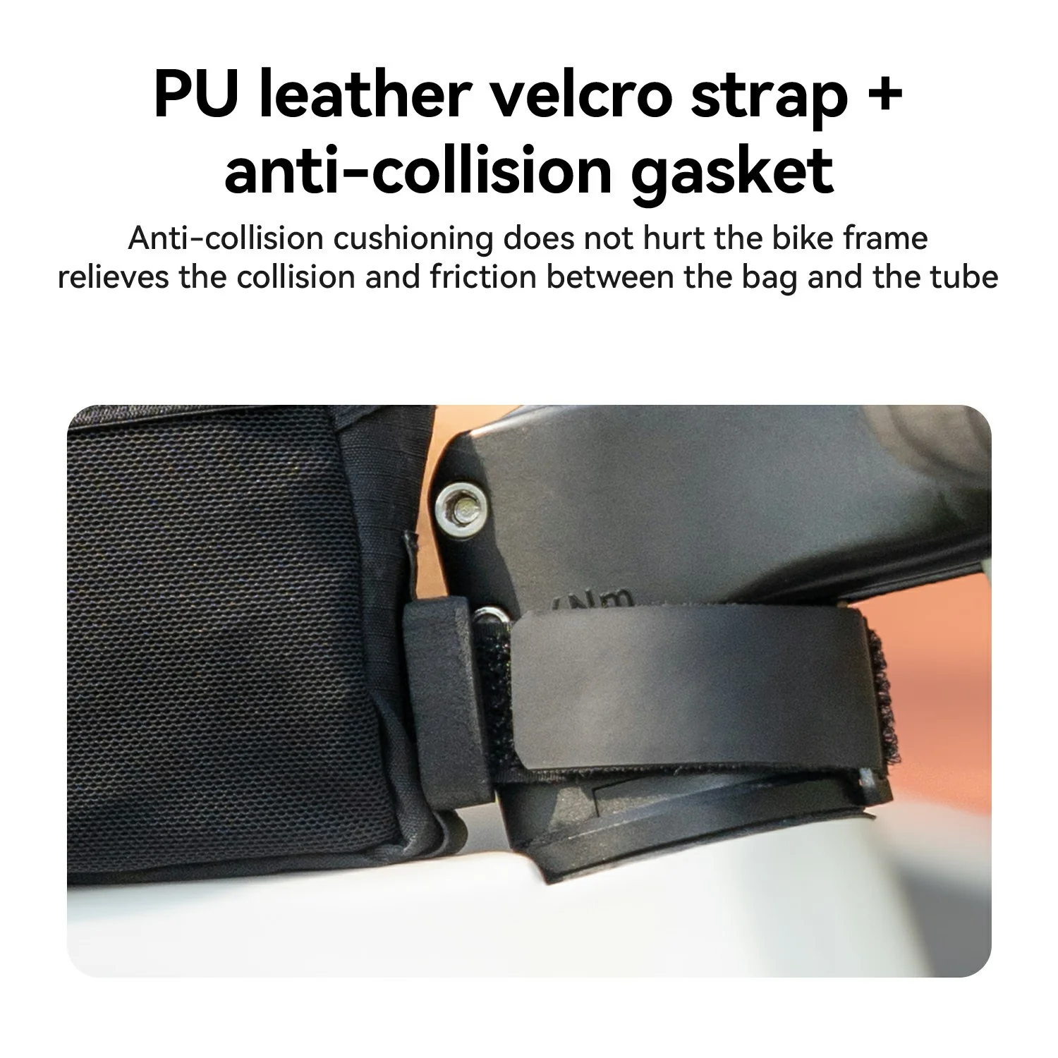 Qunature Bikepacking Frame Bag Top Tube Bag For Gravel Bike - Image 7
