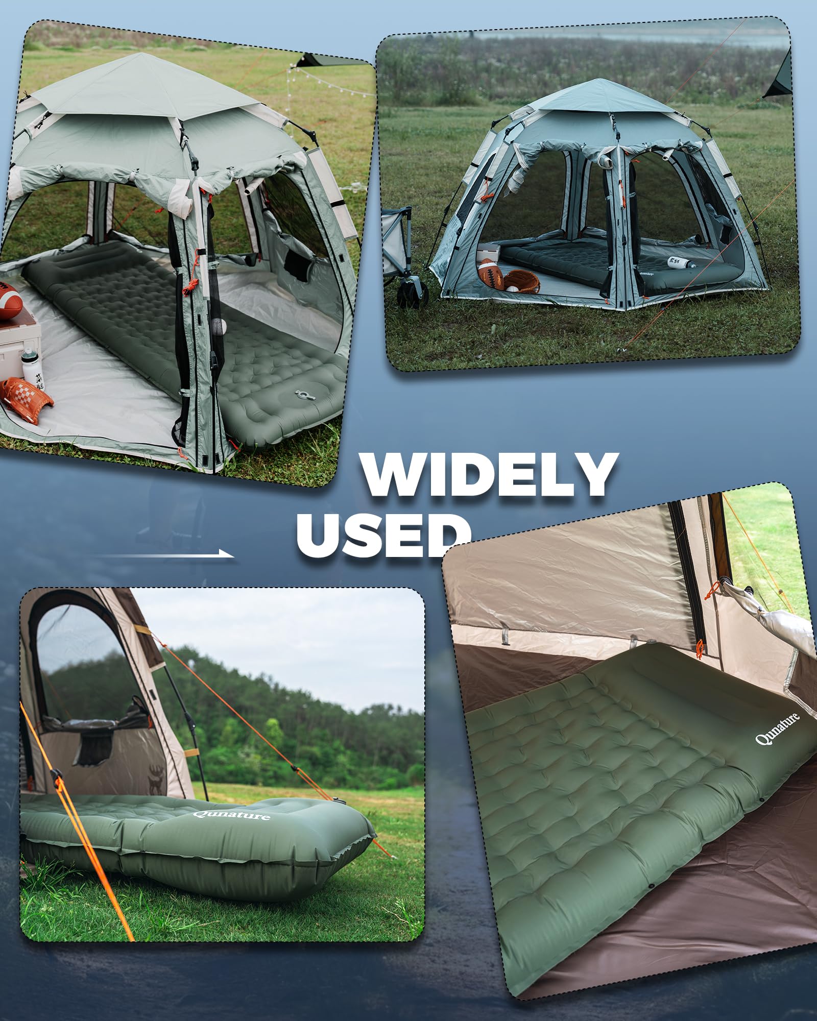Qunature Camping Mattress Sleeping Pad for Outdoor Camping Ultra-light - Image 13